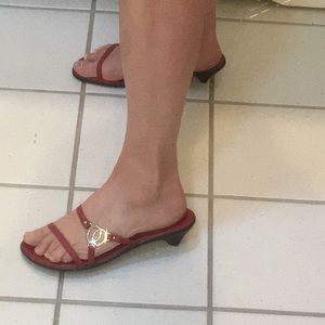 Red Sandals